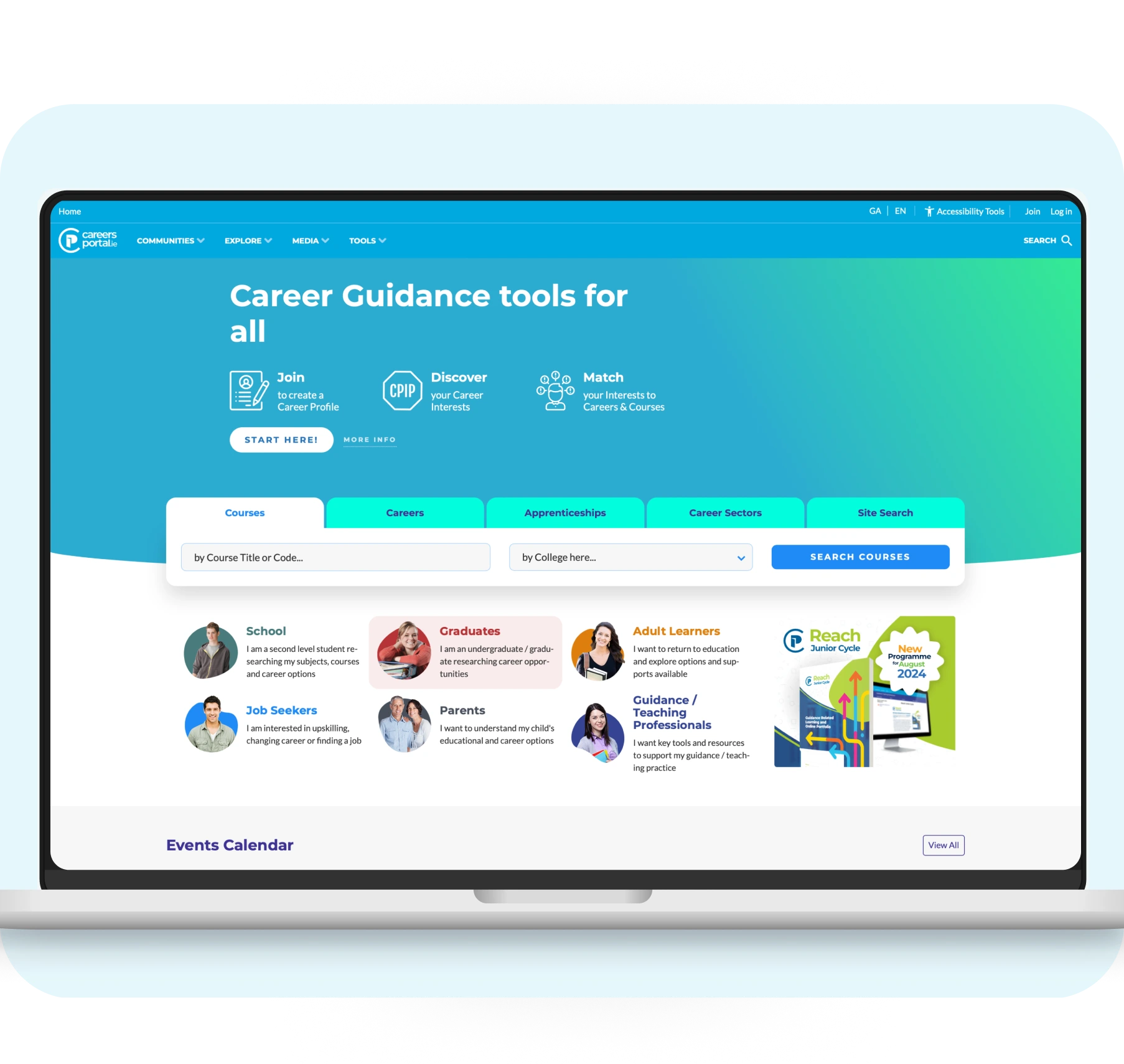 Vorschaubild der Careers-Portal-Fallstudie