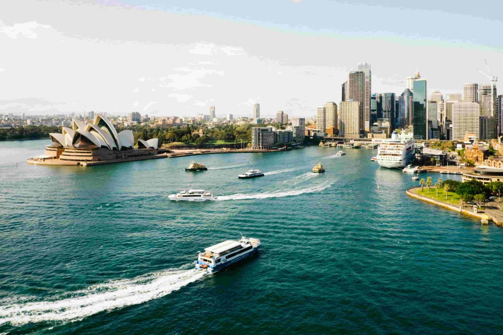 Sydney Opera House und Hafen, Australien